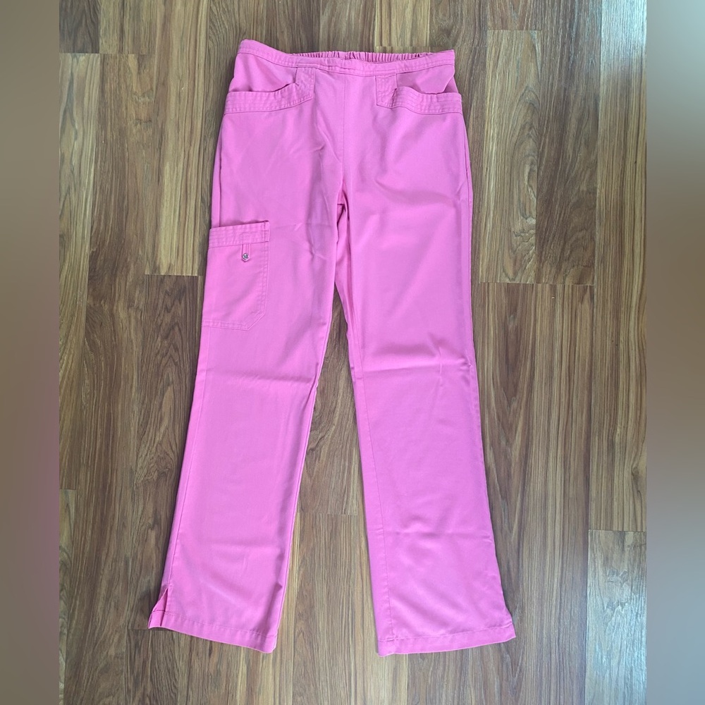 Grey's Anatomy Signature Scrub April Pants Barco X-Small Pink Rose Style 2208 XS